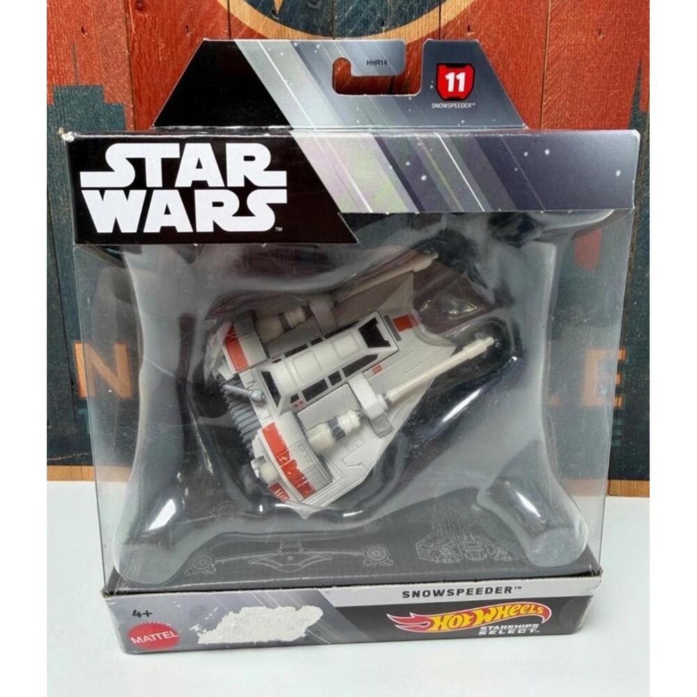 Star Wars Starships Select Premium Diecast White Snowspeeder